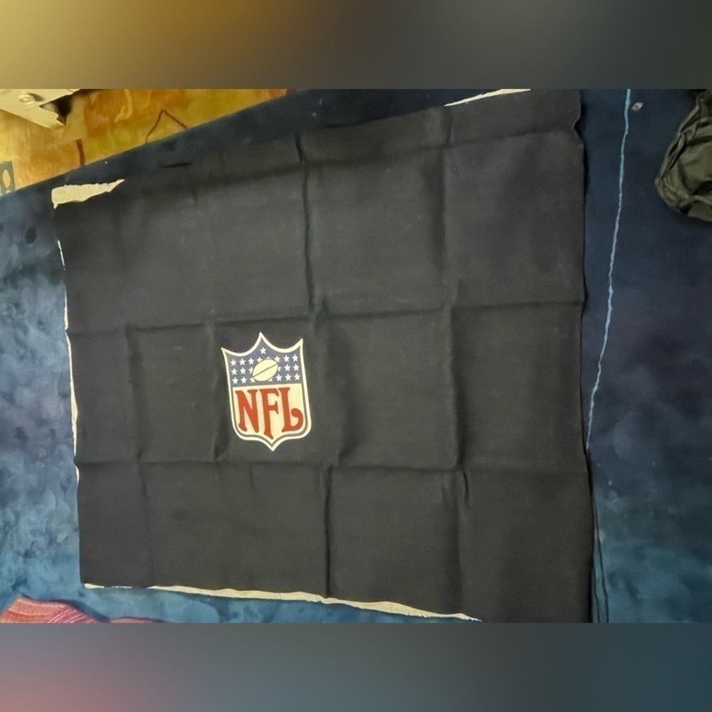 New Vintage NFL Logo Wool Stadium Blanket 62"x50" Northwest Woolen Made in USA  